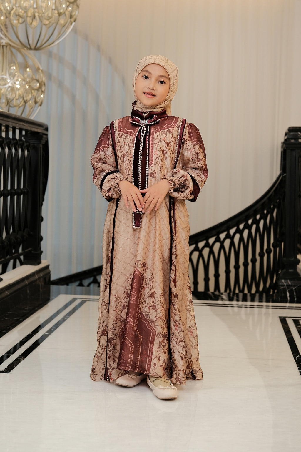 ZANEERA KIDS DRESS - VELVETCREAM