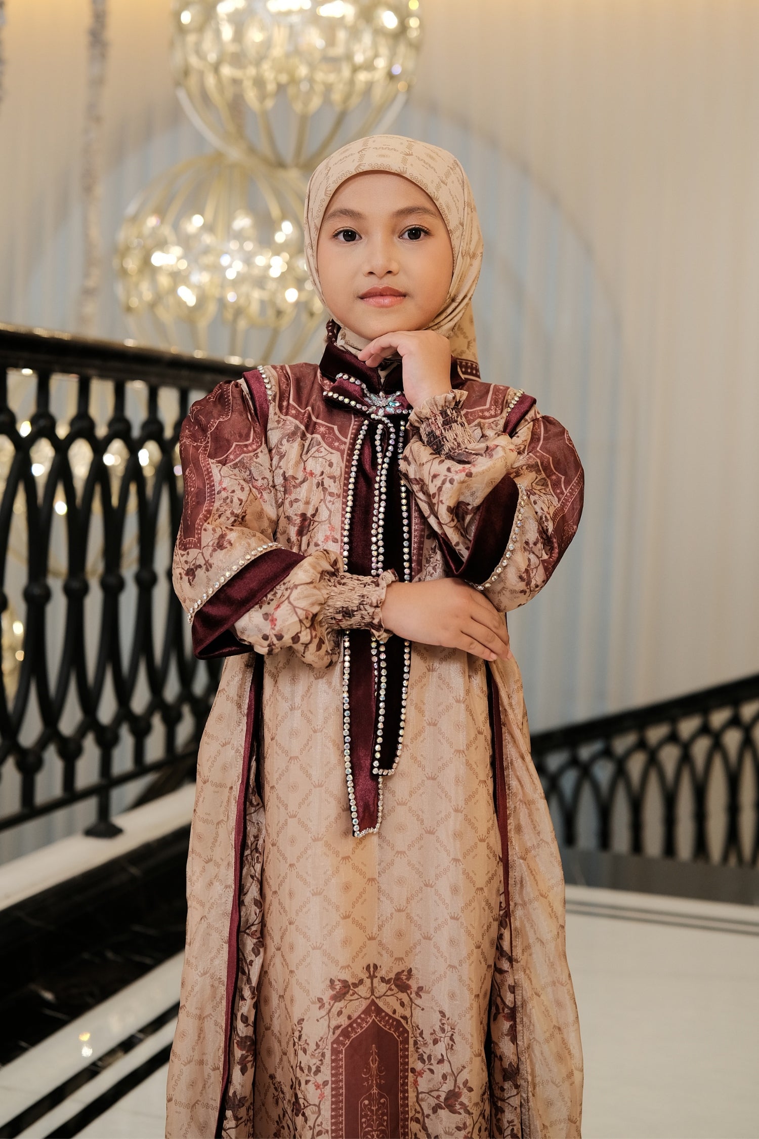 ZANEERA KIDS DRESS - VELVETCREAM