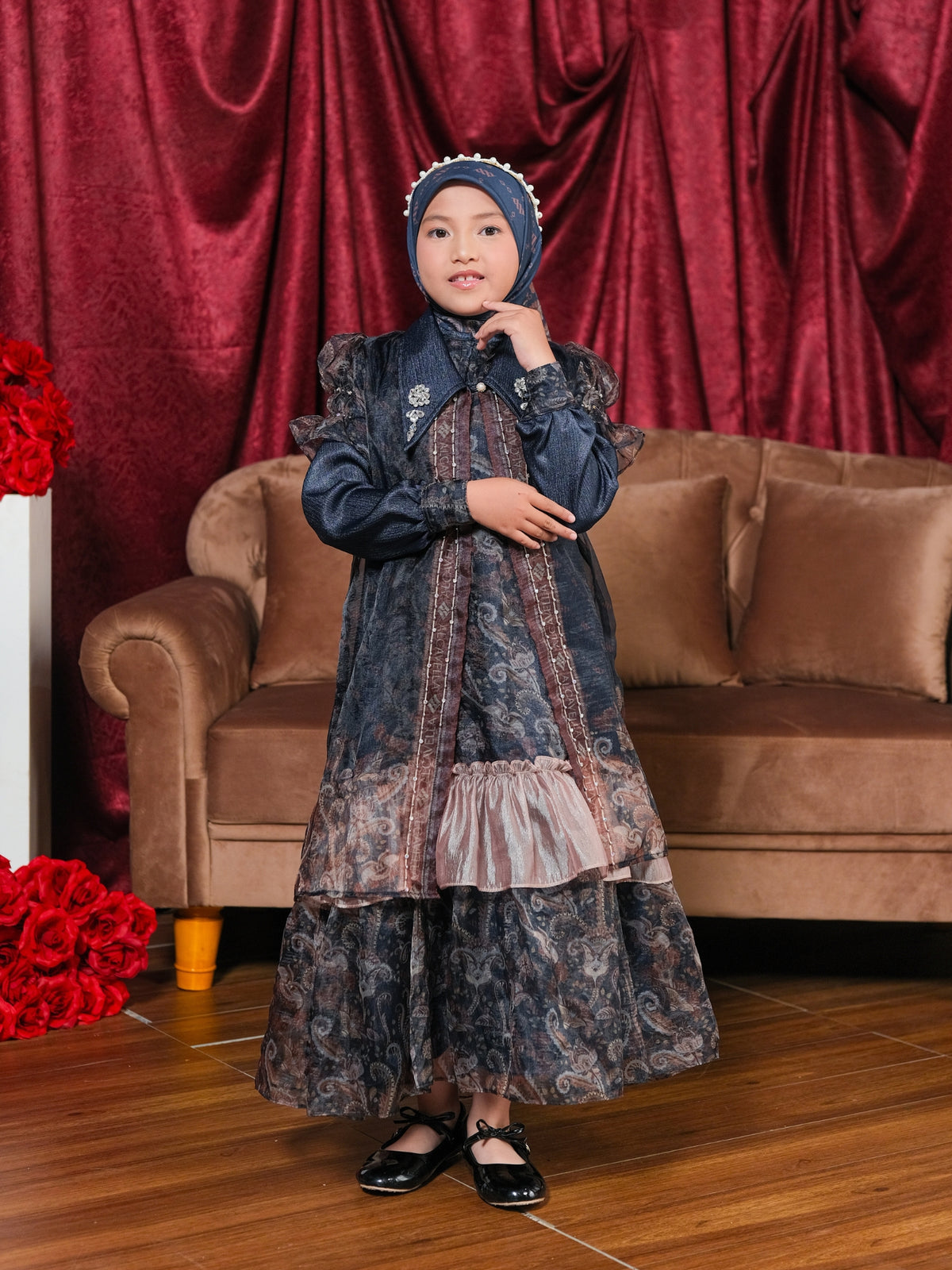 ZAURA KIDSDRESS - NAVY