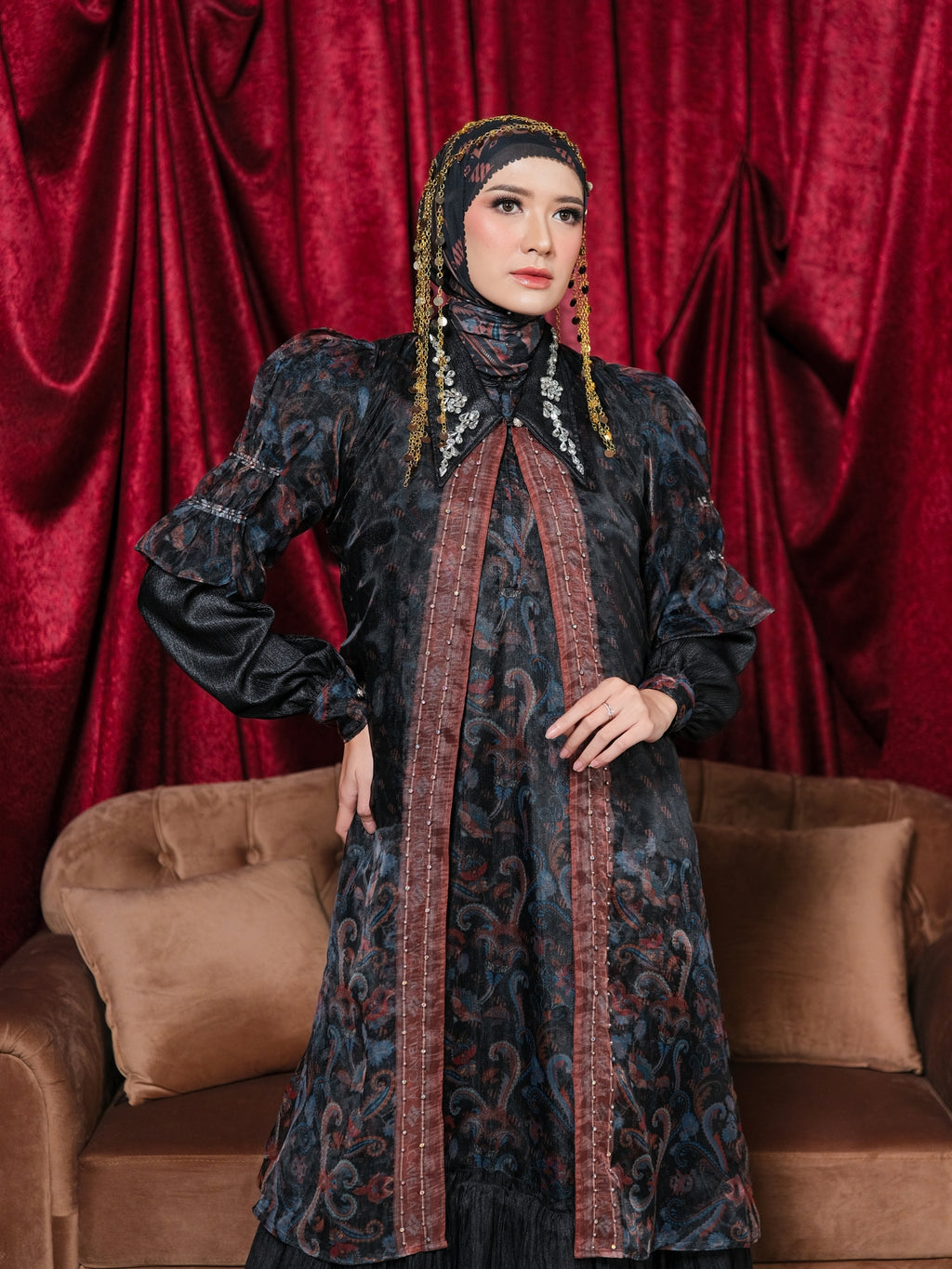 ZAURA DRESS - BLACK