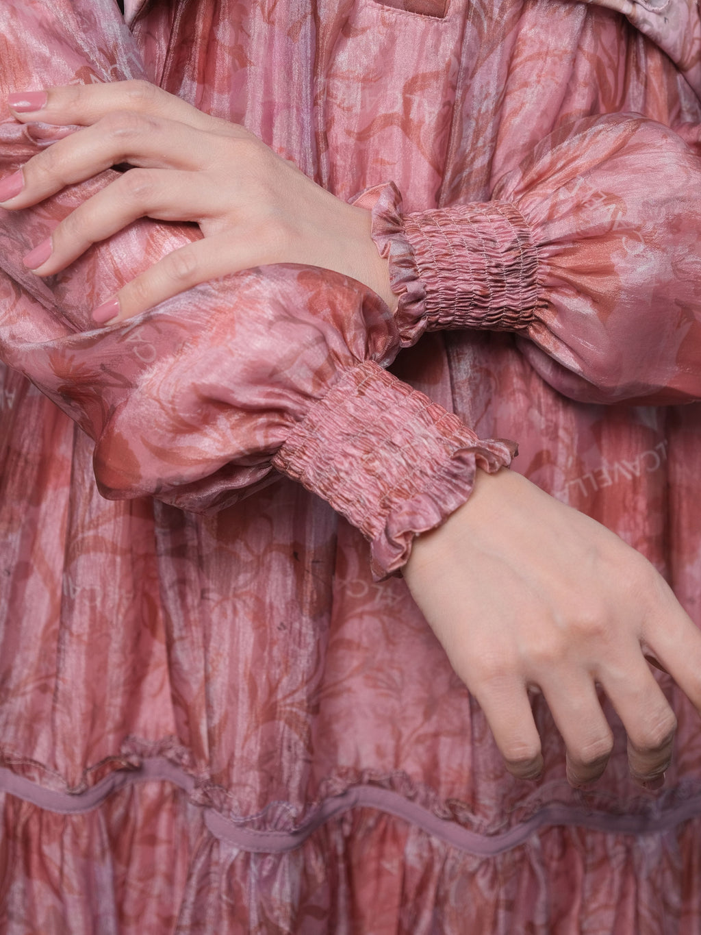 ZARELIA DRESS - DUSTYPINK