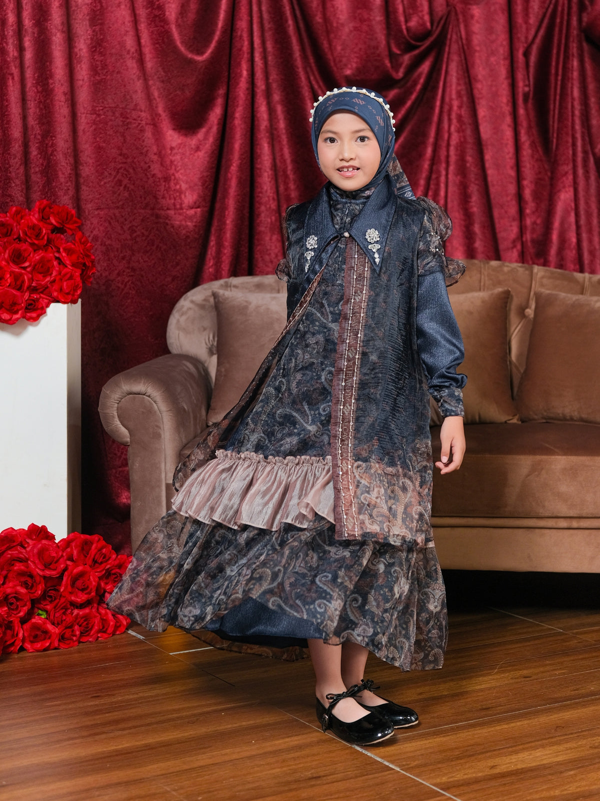 ZAURA KIDSDRESS - NAVY