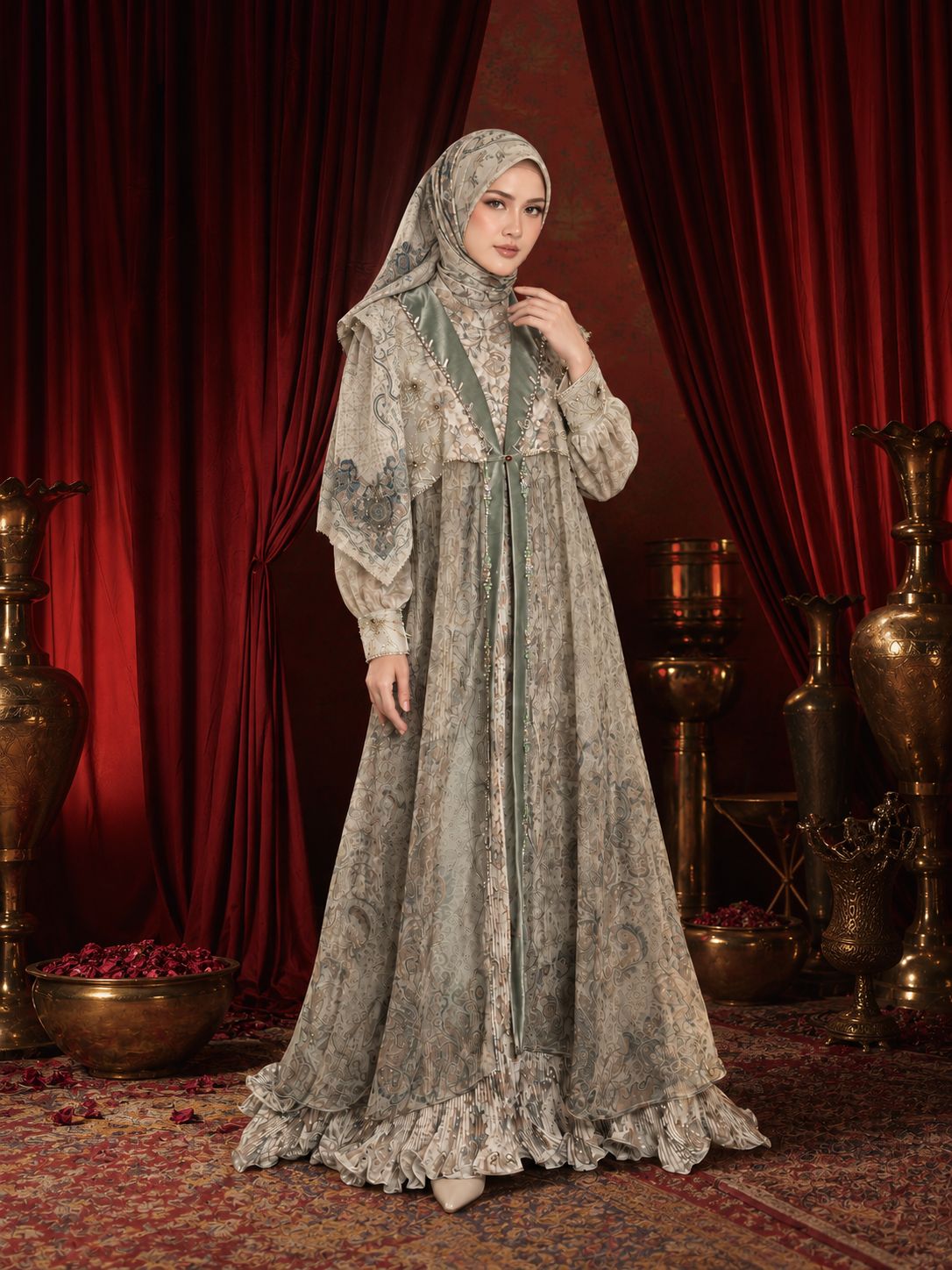 ZAVIENNA DRESS - MINTGREEN