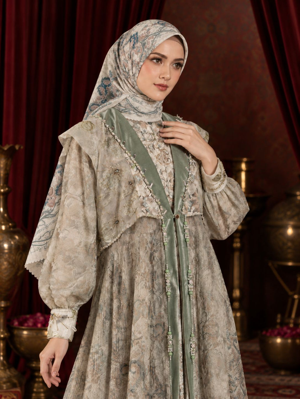 ZAVIENNA DRESS - MINTGREEN