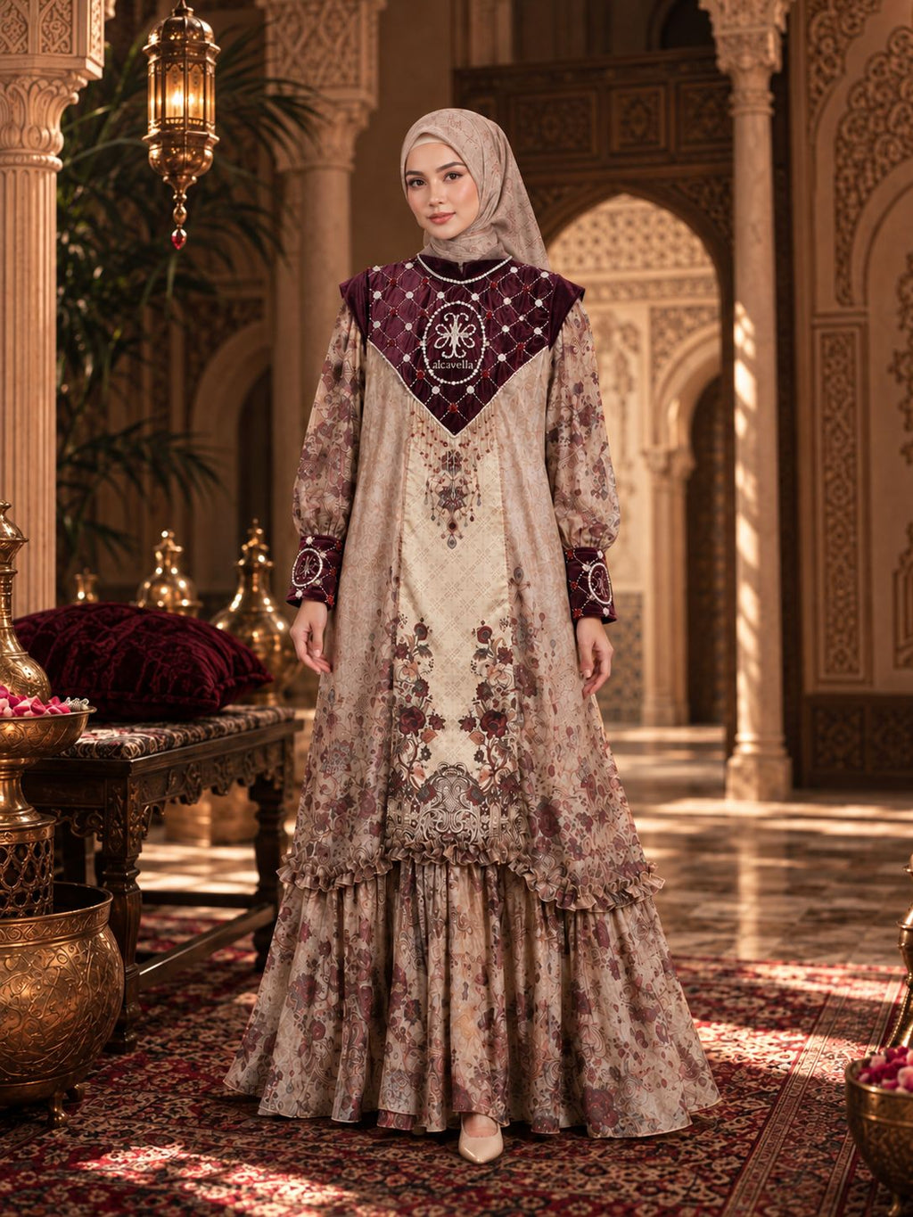 ZAYENA DRESS - SOFTSAND