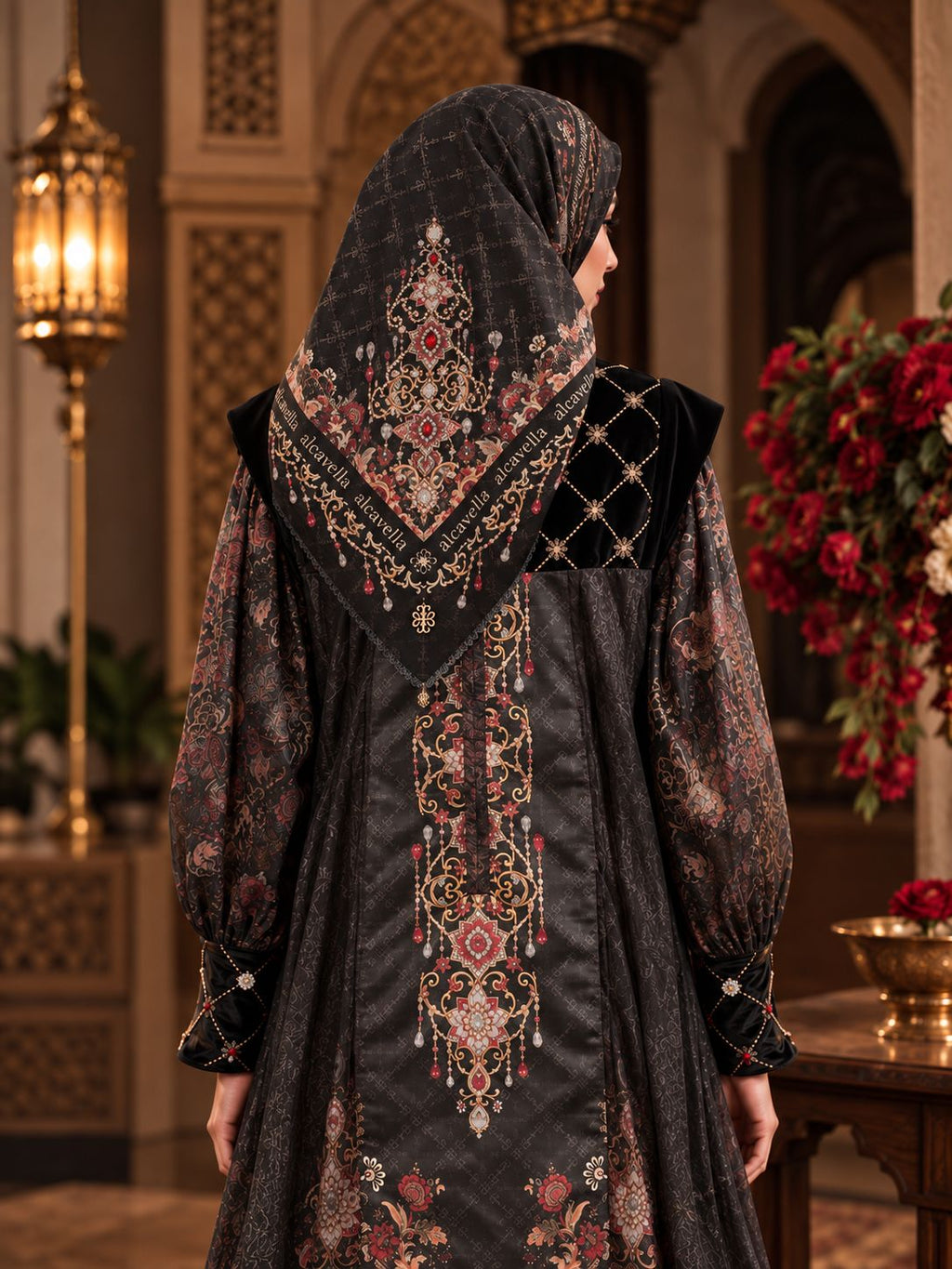 ZAYENA DRESS - BLACK