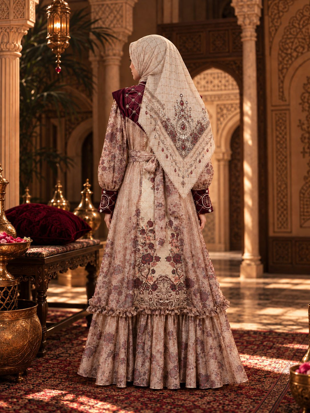 ZAYENA DRESS - SOFTSAND