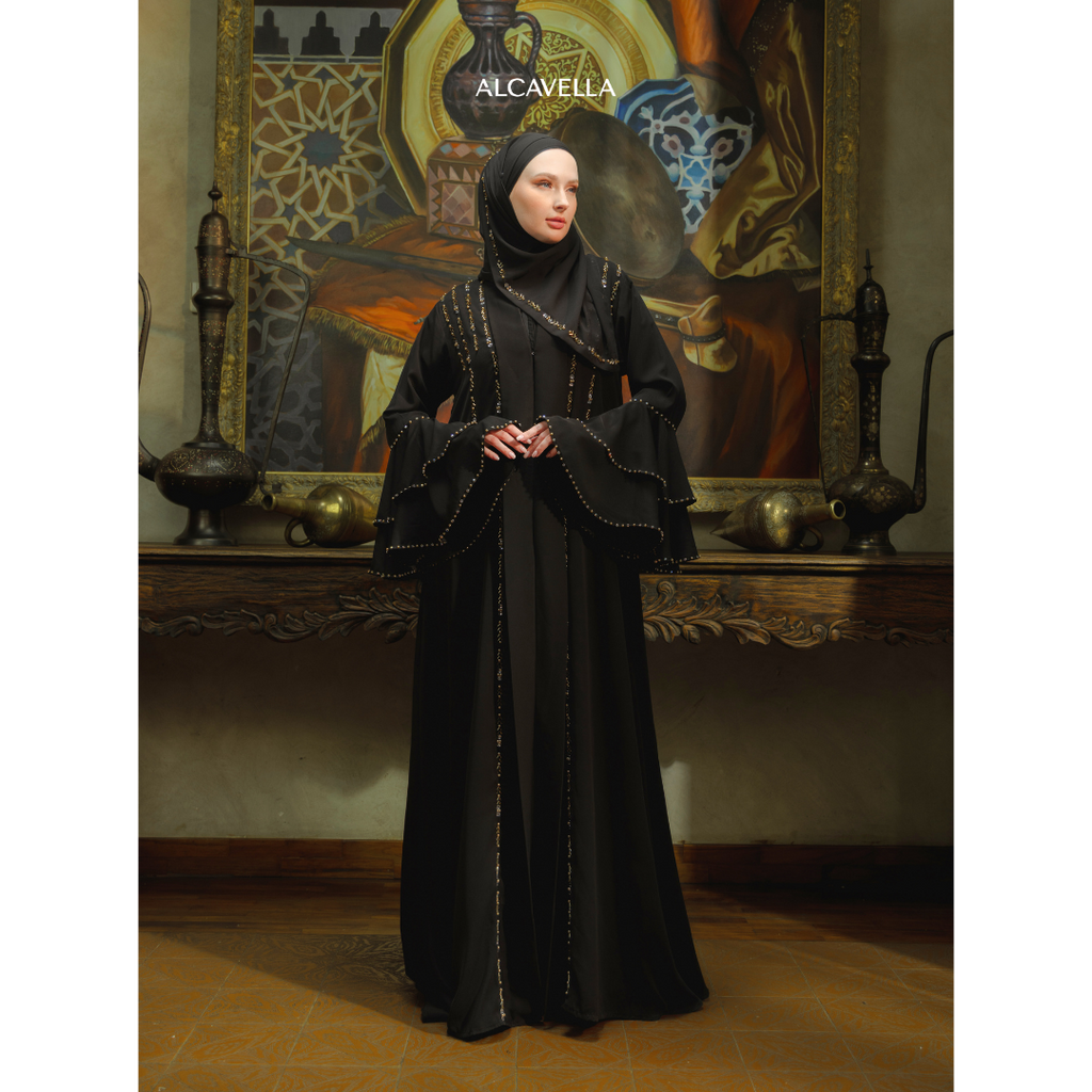 JAMEELA ABAYA - BLACK