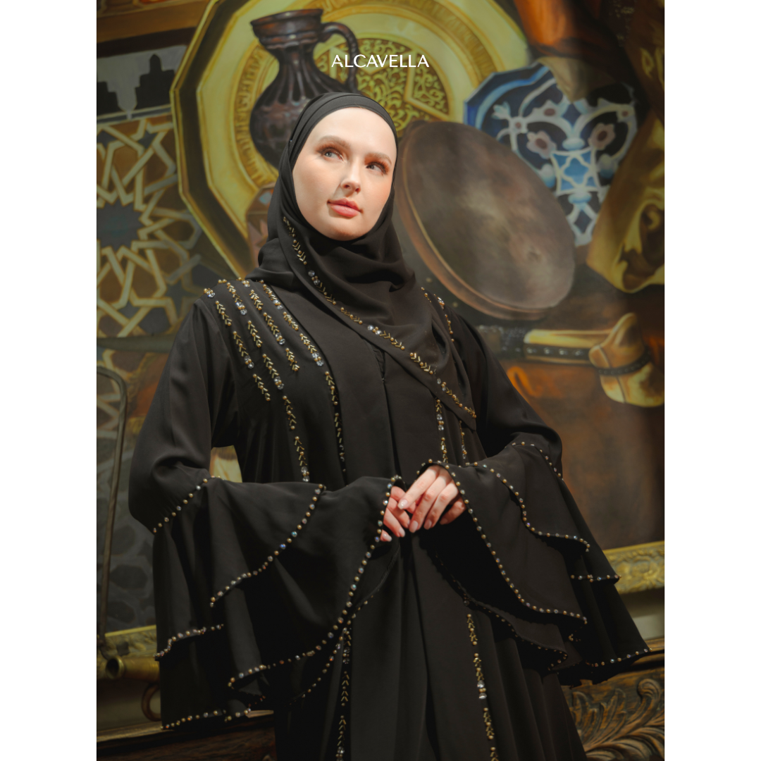 JAMEELA ABAYA - BLACK
