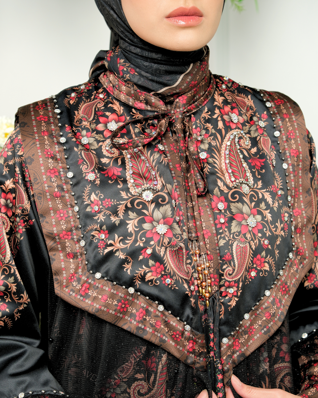 NAVEERA DRESS - BLACK