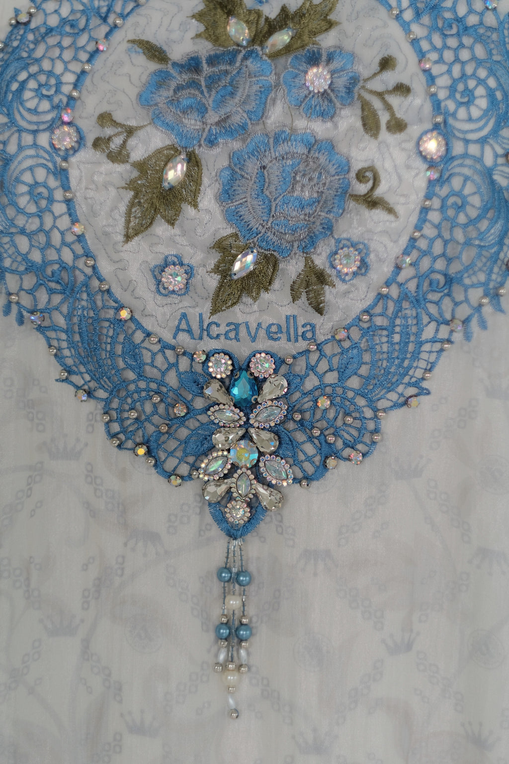 ELVARA DRESS - POWDERBLUE