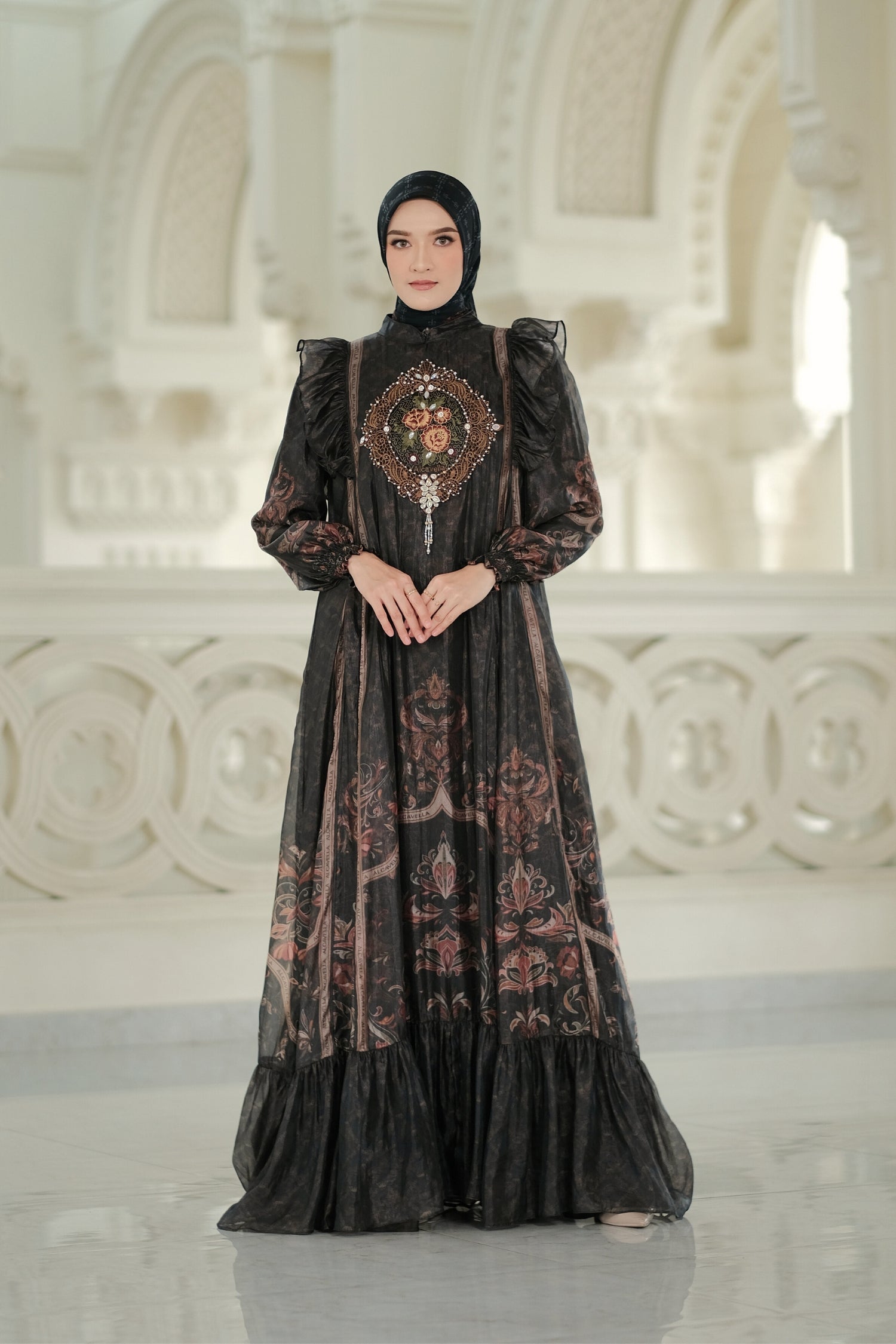ELVARA DRESS - BLACK