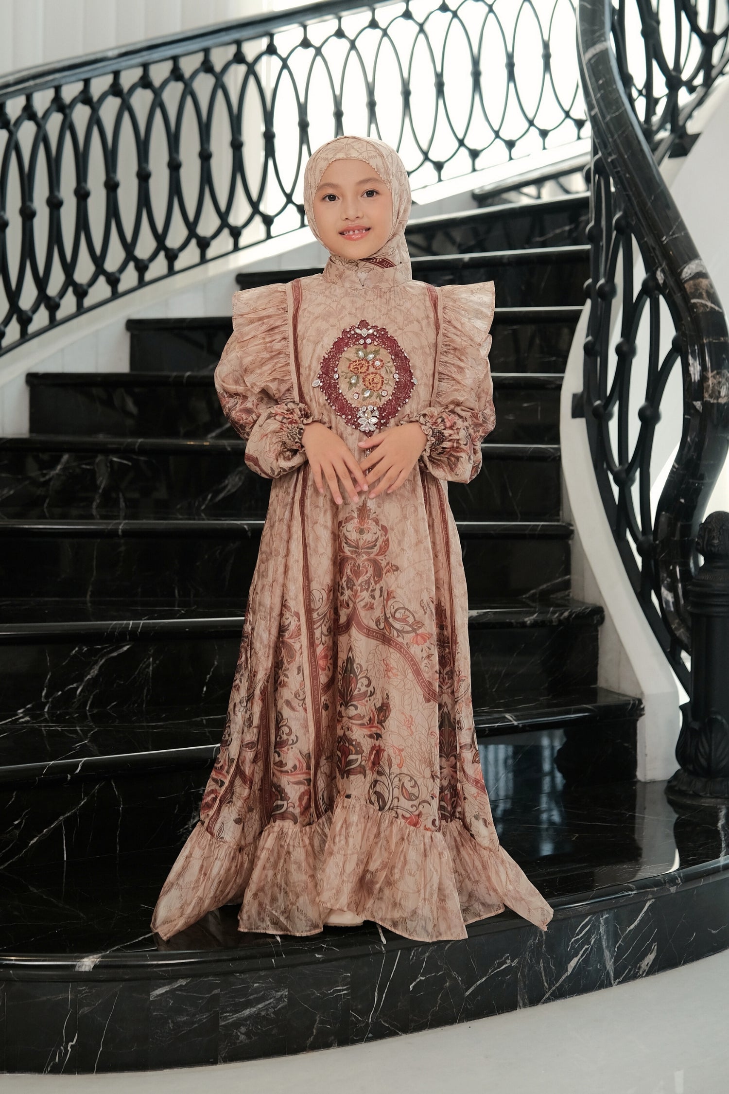 ELVARA KIDS DRESS -  SOFTSAND