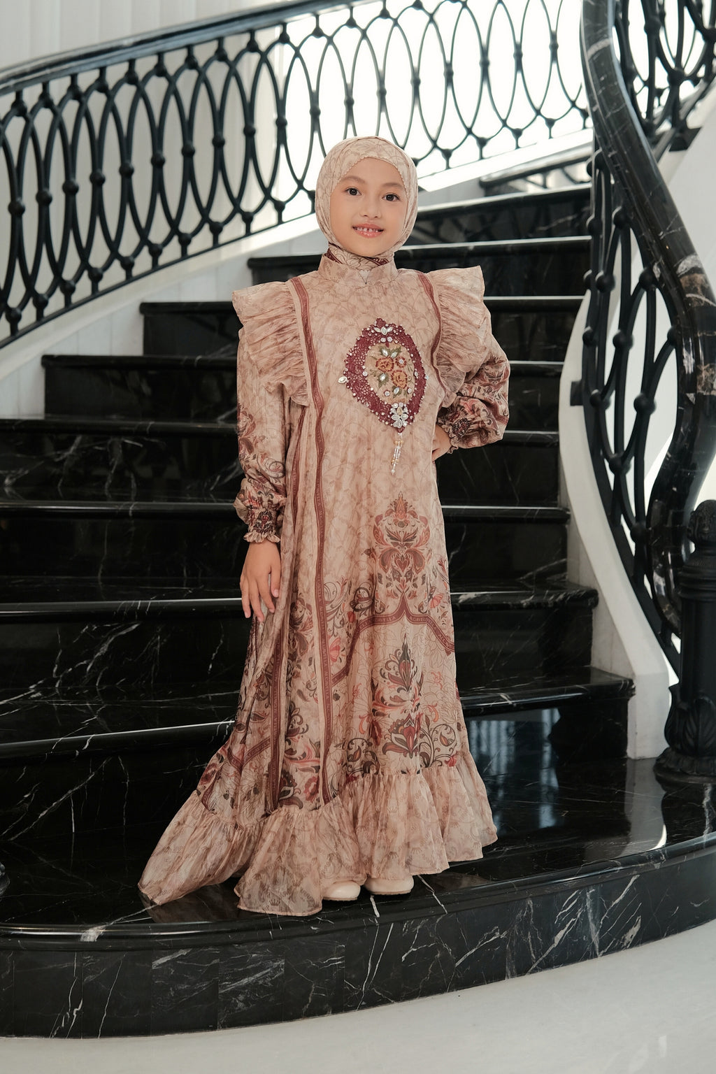 ELVARA KIDS DRESS -  SOFTSAND