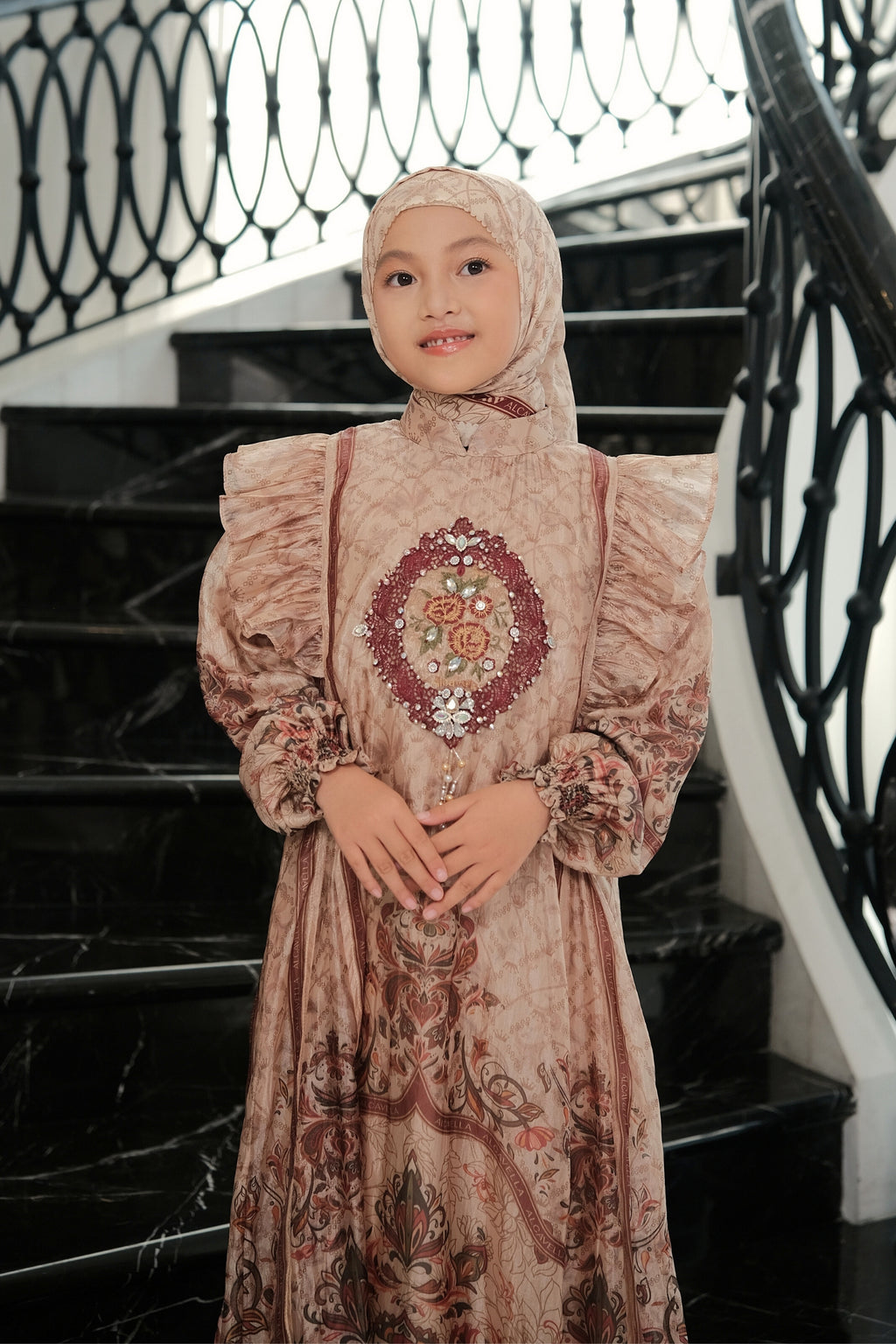 ELVARA KIDS DRESS -  SOFTSAND