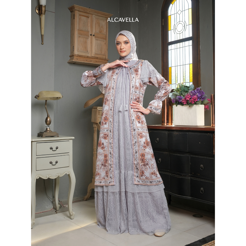 LAURENCIA DRESS - GREY