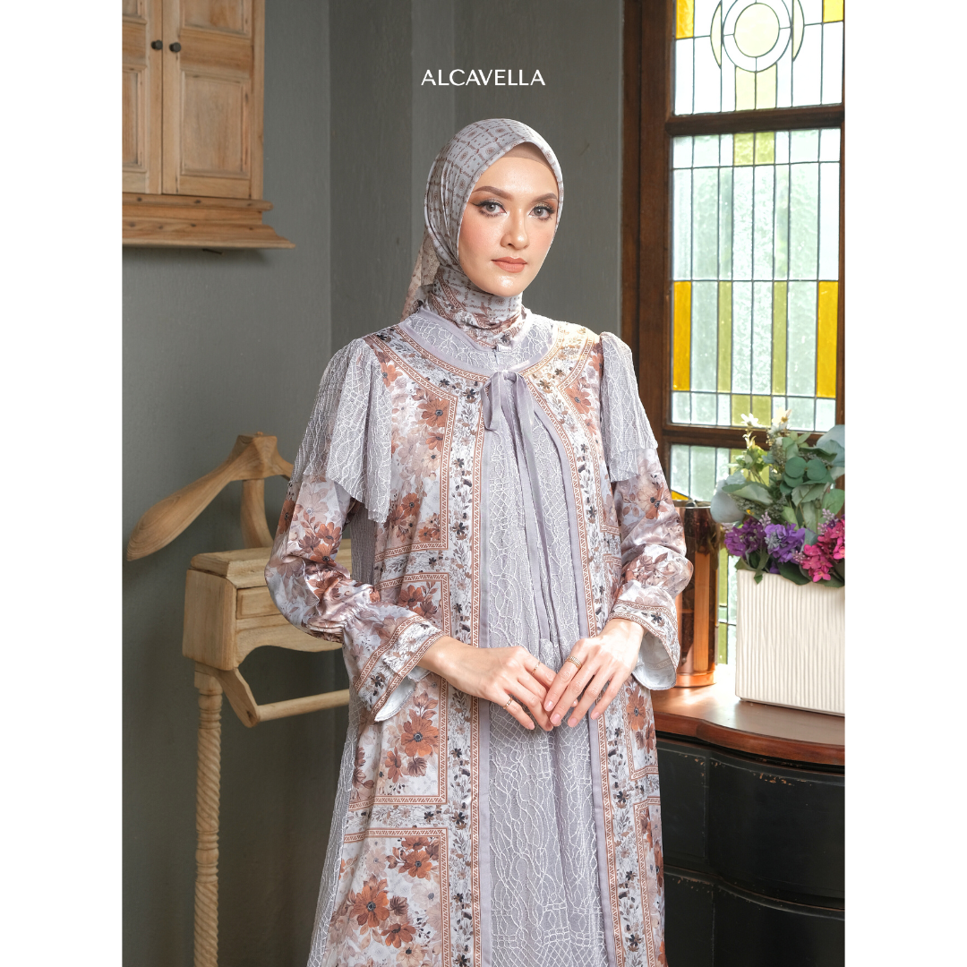 LAURENCIA DRESS - GREY