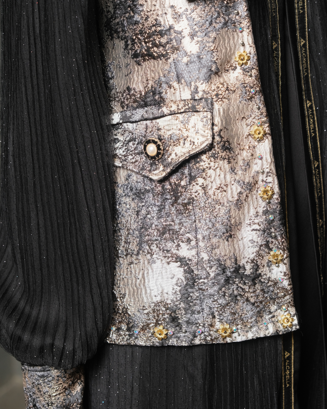 SHARADIVA DRESS - BLACK