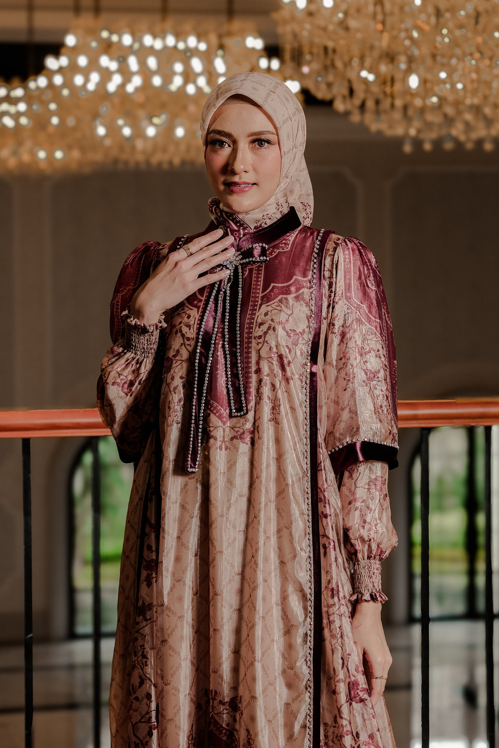 ZANEERA DRESS - VELVET CREAM