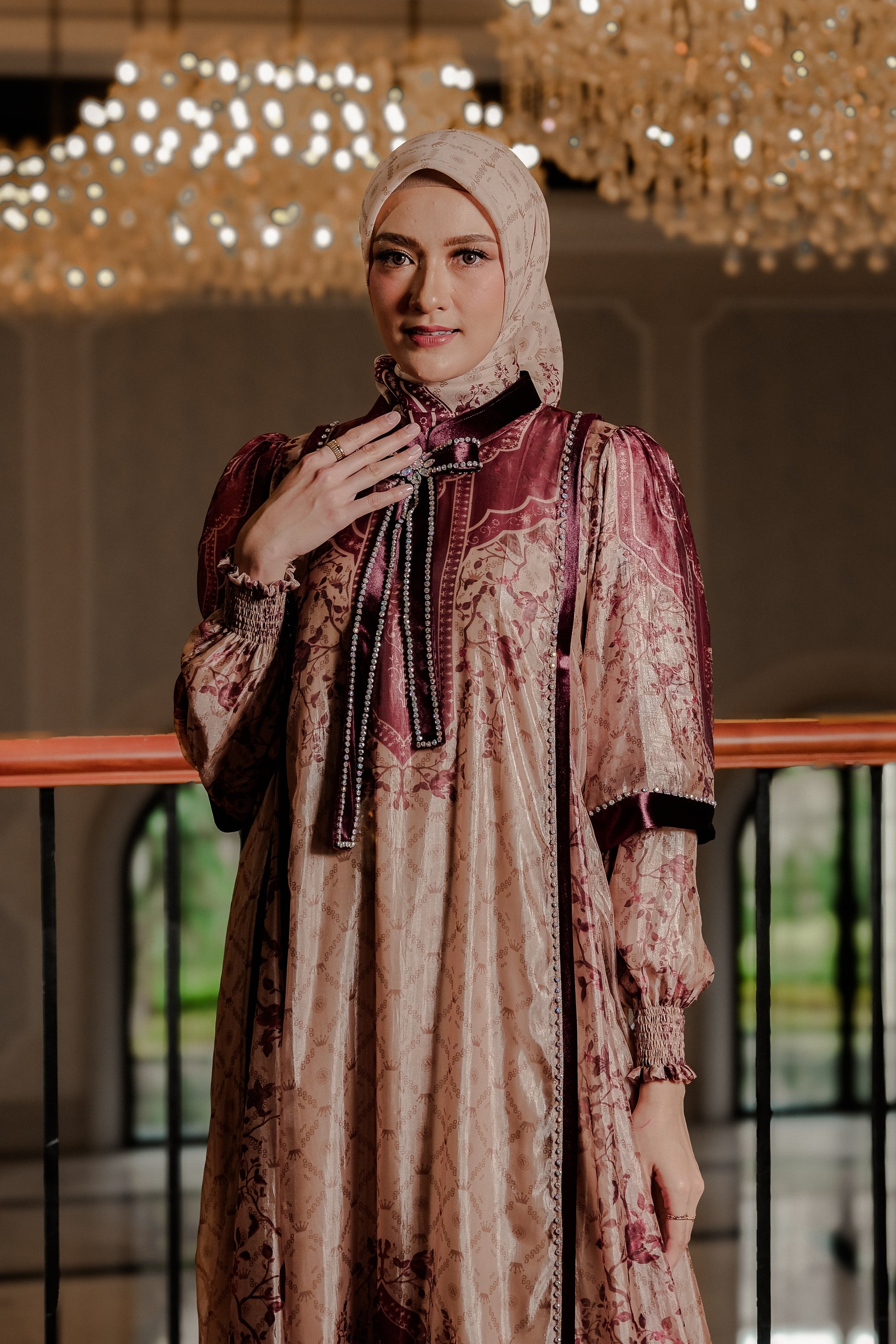 ZANEERA DRESS - VELVET CREAM