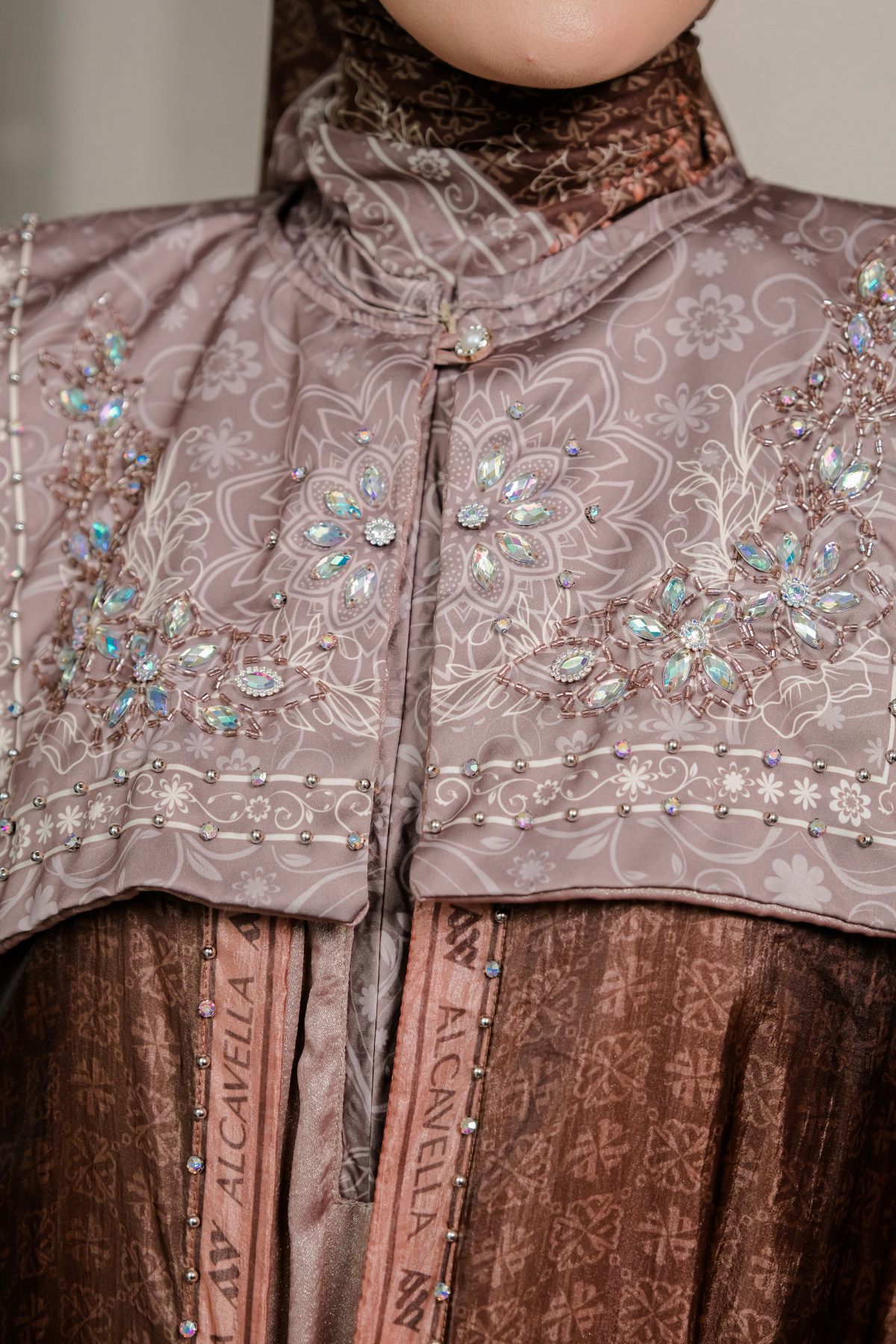 ZEFANYA DRESS - MAHOGANY