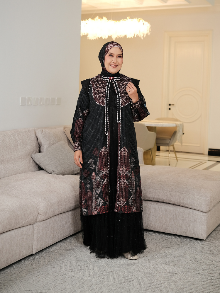 ZYPHARA DRESS - MIDNIGHT