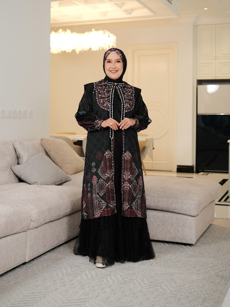 ZYPHARA DRESS - MIDNIGHT