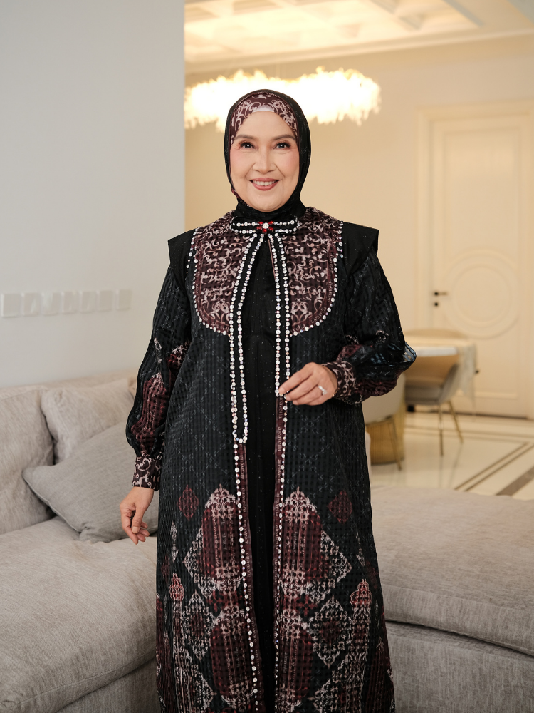 ZYPHARA DRESS - MIDNIGHT