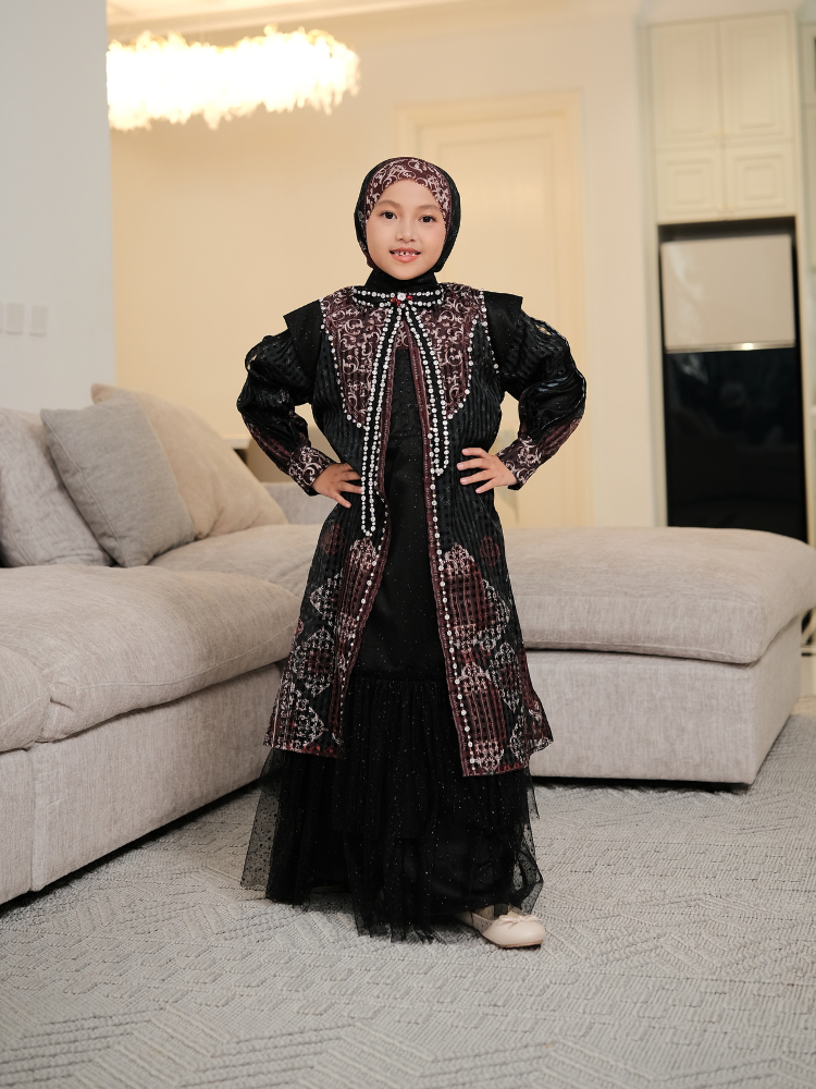 ZYPHARA KIDS DRESS - MIDNIGHT