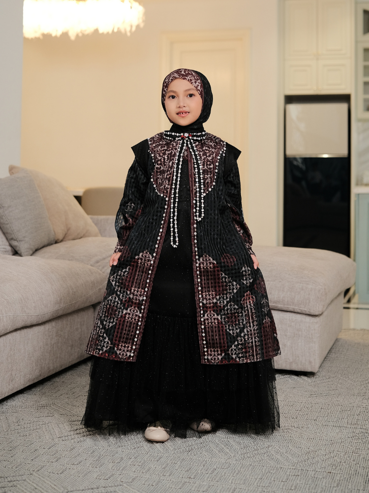 ZYPHARA KIDS DRESS - MIDNIGHT