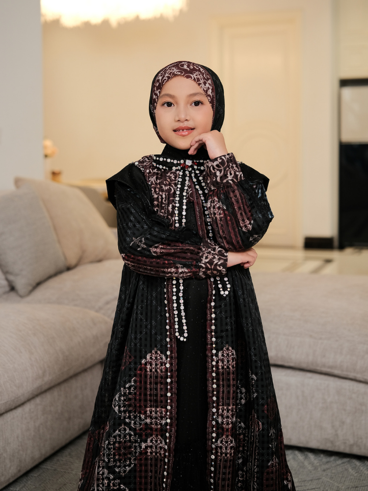 ZYPHARA KIDS DRESS - MIDNIGHT