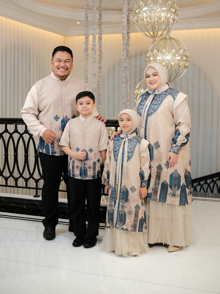 ZYPHARA DRESS - OCEAN CREAM